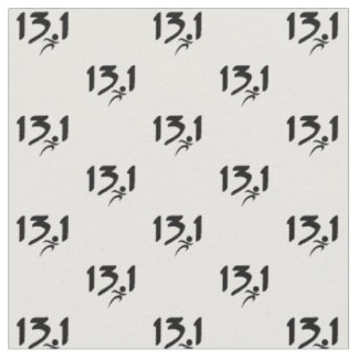 13.1 half-marathon fabric
