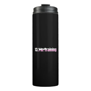 13.1 Half Marathon Training - Pink Running Thermal Tumbler