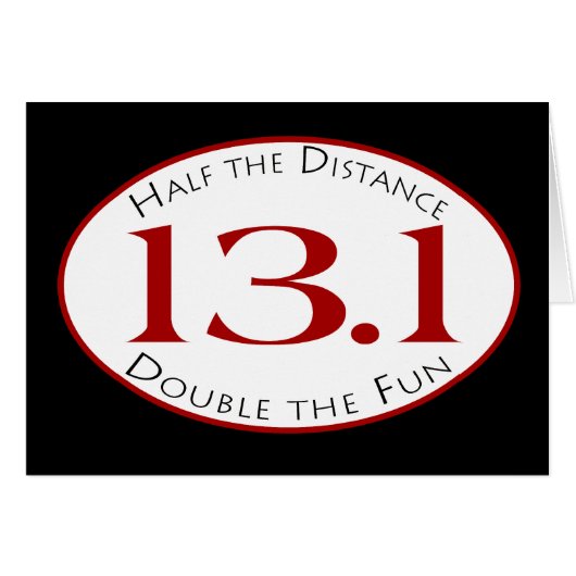 13.1 - Half The Distance Cards (Front Horizontal)