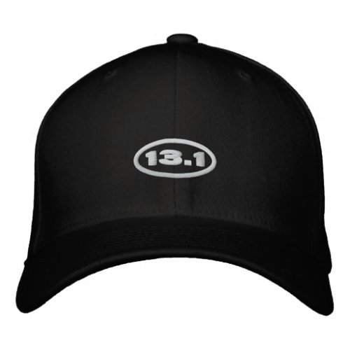 131 Hat  Embroidered White Text