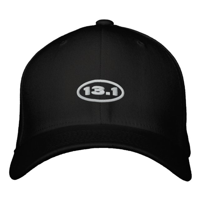13.1 Hat | Embroidered White Text (Front)