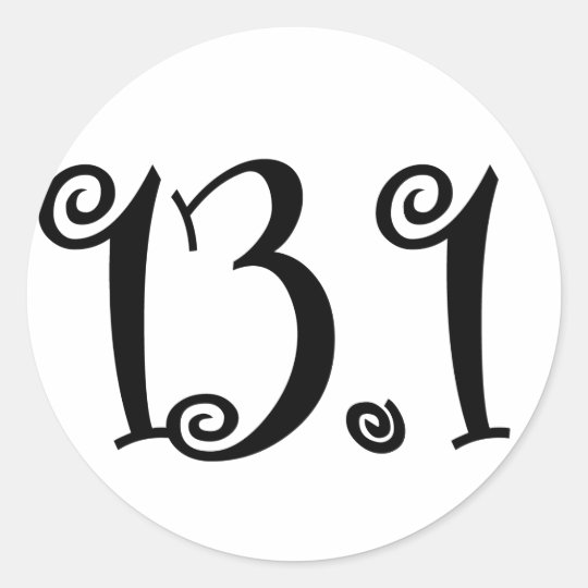 13.1 Runner Sticker