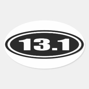 13.1 Sticker White Text on Black Background