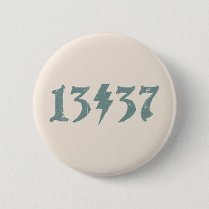 13/37 PINBACK BUTTON