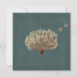 13.3x13.3cm Card - Tree With Birds