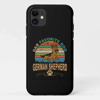 13 Dad Favorite Dog German Shepherd iPhone 11 Case