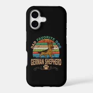 13 Dad Favorite Dog German Shepherd iPhone 17 Case