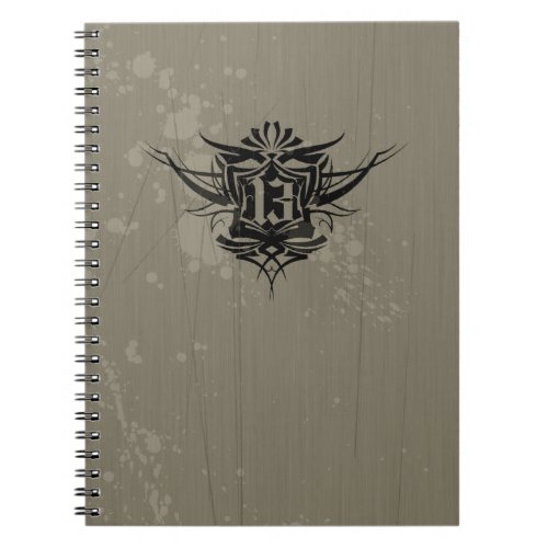  13  Gothic Tattoo Notebook