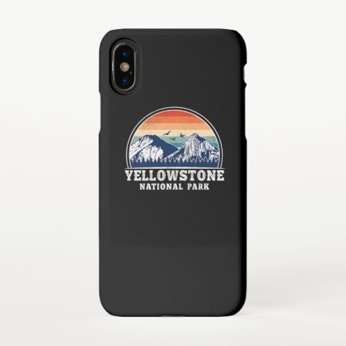 13Hiking Yellowstone National Park National Park iPhone X Case