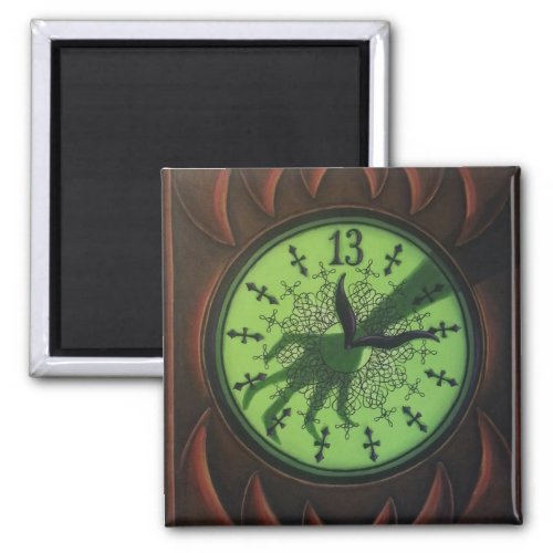 13 Hour Clock Magnet