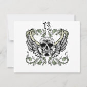 13 Hour Skull Clock Pattern (Front)