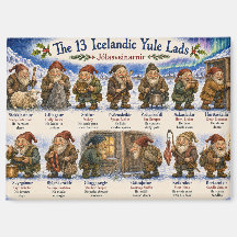 13 Icelandic Yule Lads Christmas reykjavik