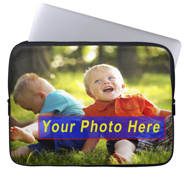 13 inch Customizable Laptop Covers with YOUR PHOTO (Front)