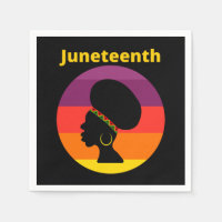 13 Juneteenth Happy Freedom Day From.Png Napkins