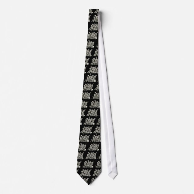 13 Lucky Black Cats Tie (Front)