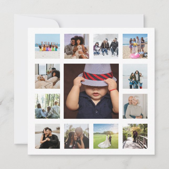 13 Photo Template Personalized  (Front)