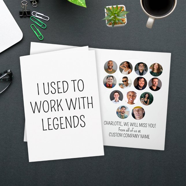 13 Photos I Used To Work With Legends Coworker Card (13 Photos I Used To Work With Legends Coworker Card
)