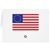 13-Star United States Flag (Back Horizontal)