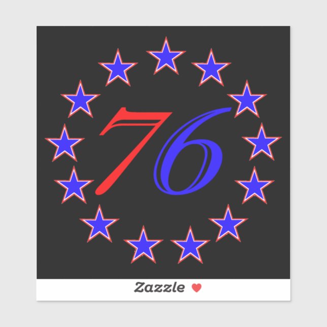 13 Stars Sticker (Sheet)