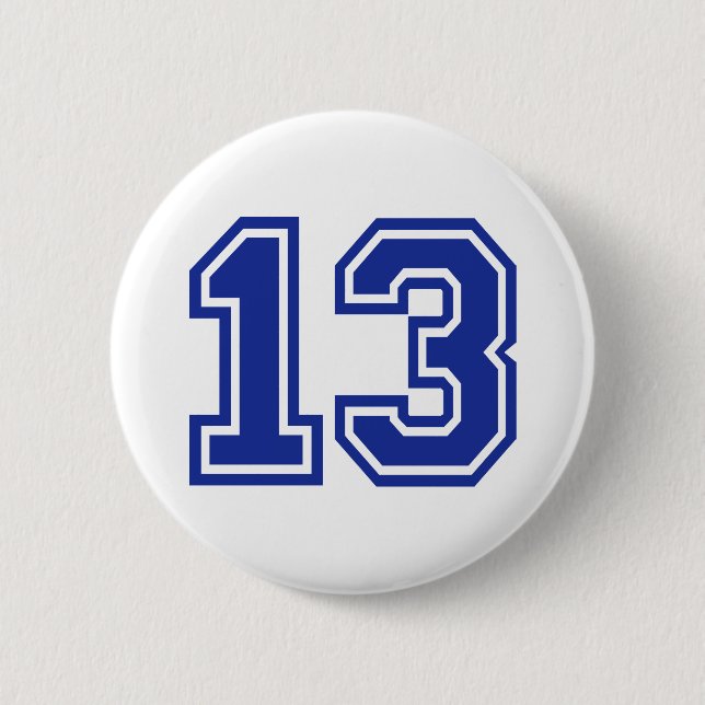 13 - Thirteen Button (Front)