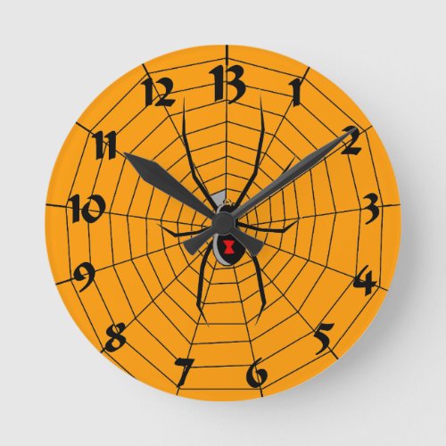 13 Thirteen Hour Spider Clock