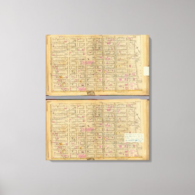 13 Ward 21 Canvas Print (Front)