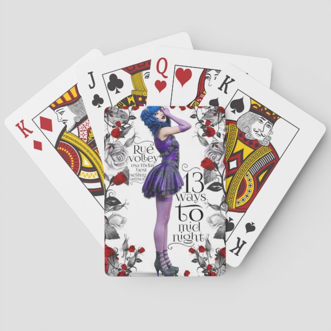 13 Ways to Midnight playing cards. Poker Cards (Back)