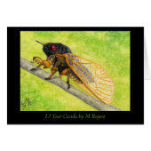 13 Year Cicada Painting (Front Horizontal)