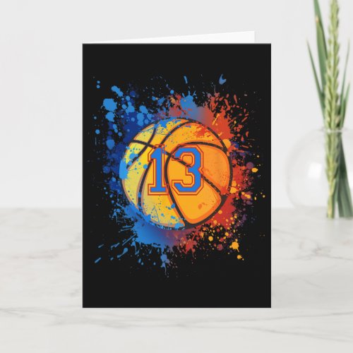 13 Years Old 13th Birthday Sketll Gift For Boys Pa