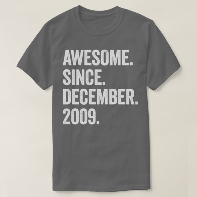 13 Years Old December 2009 13th Birthday5 T-Shirt (Design Front)