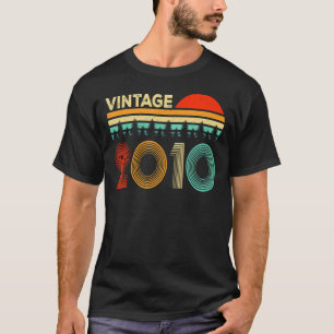 13 Years Old Vintage 2010 13th Birthday  Retro T-Shirt