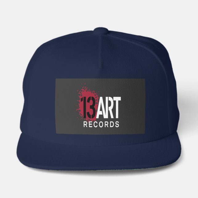 13art-records-lart-souterrain snap back hat (Front)