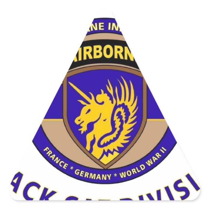 13TH AIRBORNE DIVISION "AIRBORNE CAT" DIVISION STICKERS