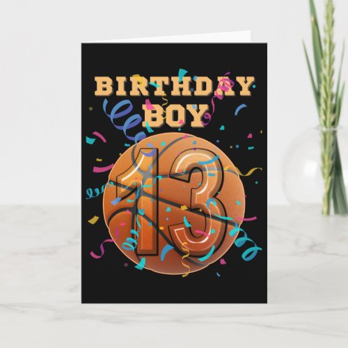 13th Birthday Boy Teen 13 Years Old Sketll Players