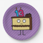 13th Birthday Cake with Candles