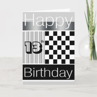 13th Birthday Card