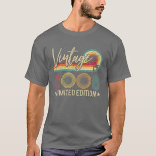 13Th Birthday Gift 2008 13 Years Old Retro Limited T-Shirt