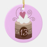 13th Birthday Gift Ideas For Her Ceramic Ornament at Zazzle
