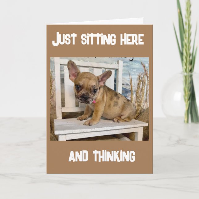 **13th BIRTHDAY** HOW DID THAT HAPPEN???? Card (Front)