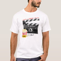 13th Birthday Movie Party T-Shirt