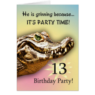 Funny 13th Birthday Cards | Zazzle