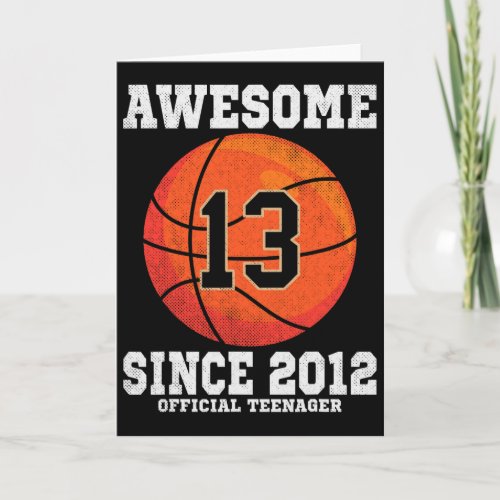 13th Birthday Sketll Fan 13 Years Old Official Tee