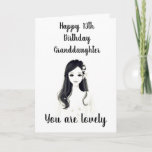 ***13th BIRTHDAY*** TO OUR "LOVELY GRANDDAUGHTER" Card<br><div class="desc">YOUR **LOVELY GRANDDAUGHTER** WILL BE SO HAPPY TO RECEIVE THIS CARD FROM "YOU" on THAT ALL IMPORTANT *****13th**** BIRTHDAY AND WILL CHERISH IT FOR-EVER I AM SURE!  REMEMBER THOUGH,  YOU CAN "CHANGE THE AGE" IN A MATTER OF SECONDS IF NEEDED :)</div>