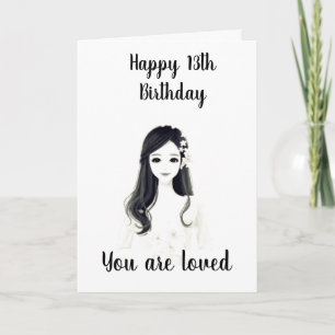 ****13th BIRTHDAY**** TO OUR "LOVELY YOUNG LADY"** Card
