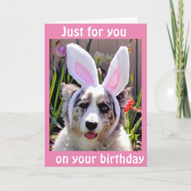 ***13th BIRTHDAY*** TOOK MY EARS OUT FOR "YOU" Card (Front)