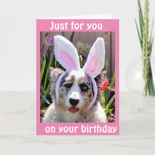 13th BIRTHDAY TOOK MY EARS OUT FOR YOU Card