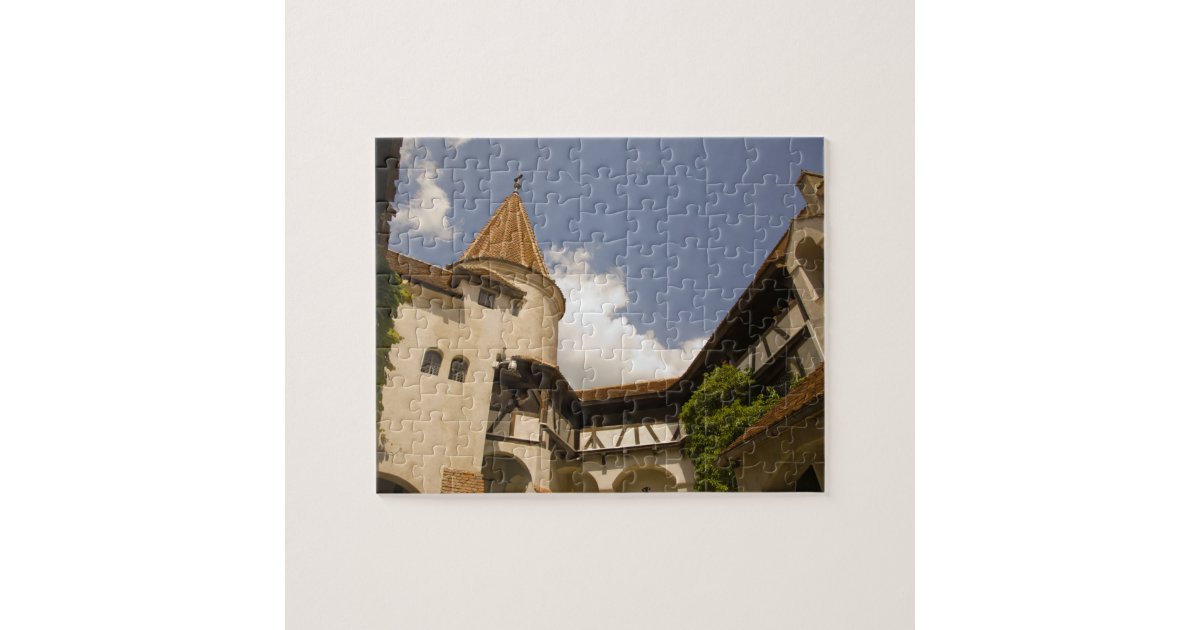 13th Century Bran Castle (Draculas' Castle), Jigsaw Puzzle | Zazzle