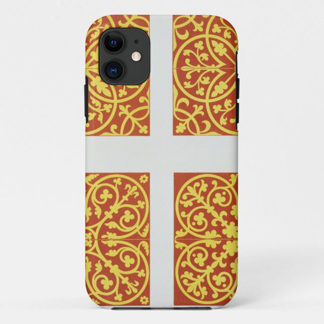 13th century tile designs, illustration from 'Spec Case-Mate iPhone Case (Back)