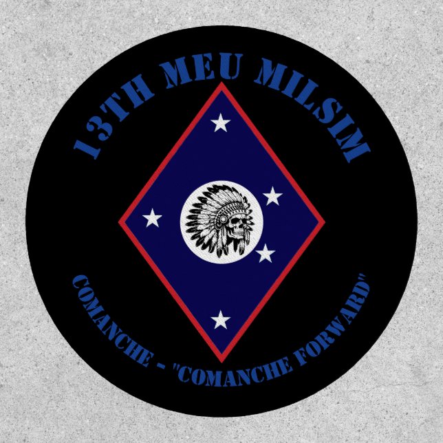 13th Comanche Squad Patch (Front)
