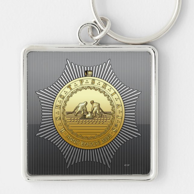 13th Degree: Master of the Ninth Arch Keychain (Front)